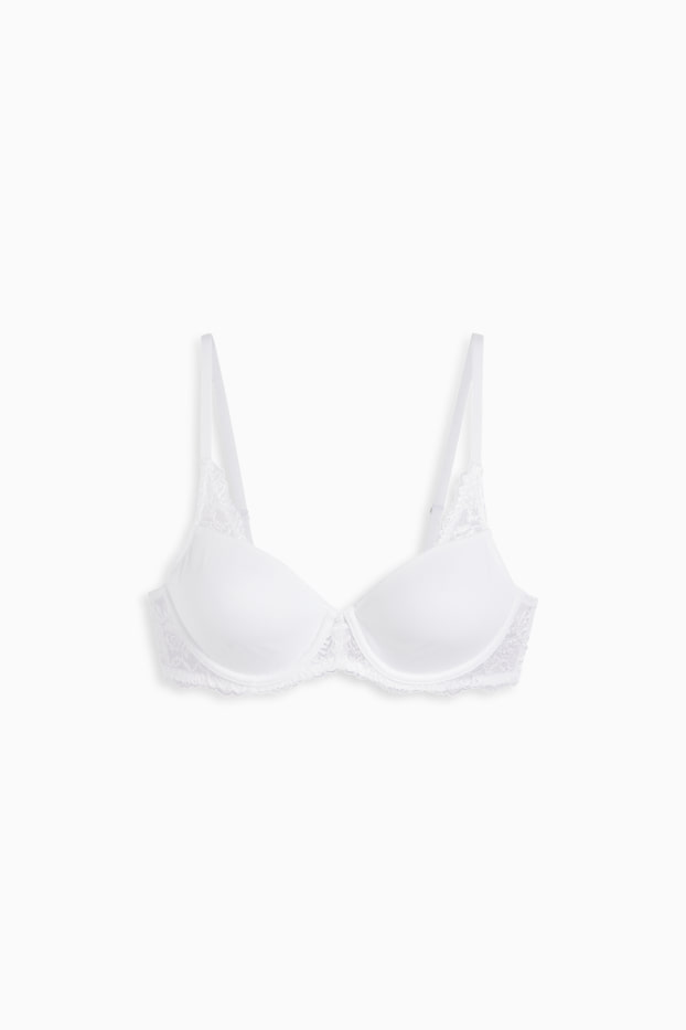 Women - Underwire bra - white