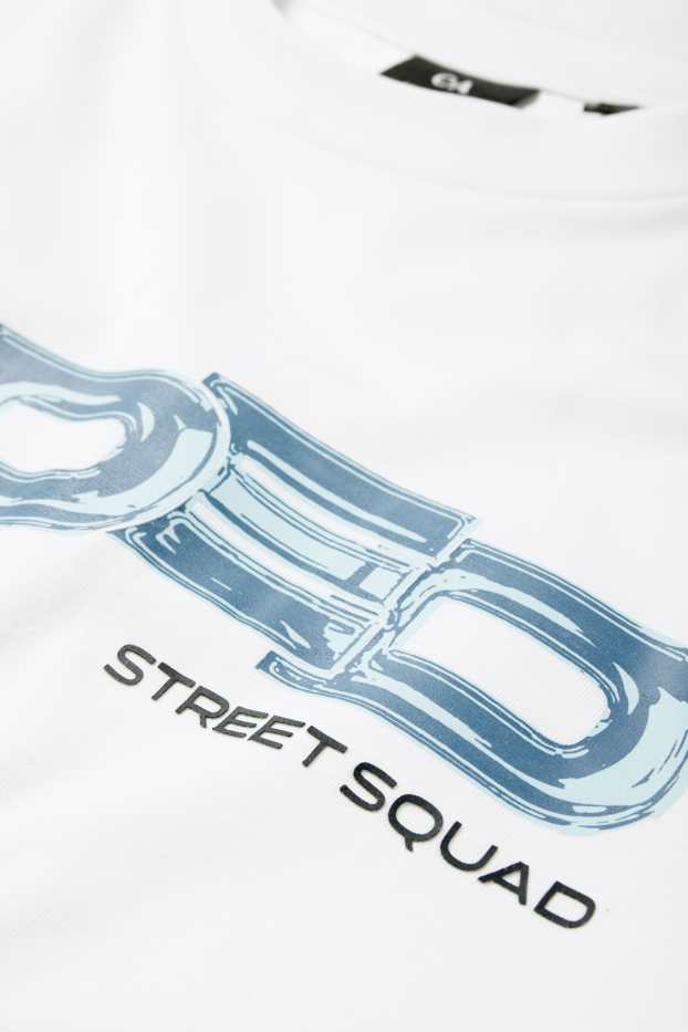 Bărbați - Tricou - relaxed fit - alb