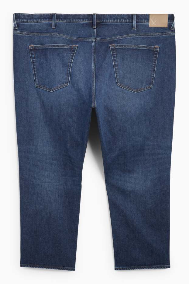 Bărbați - Regular jeans - jeans termoizolanți - LYCRA® - denim-albastru