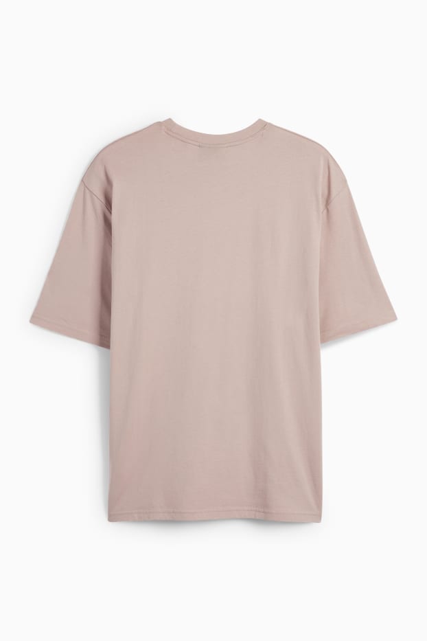Bărbați - Tricou - relaxed fit - bej