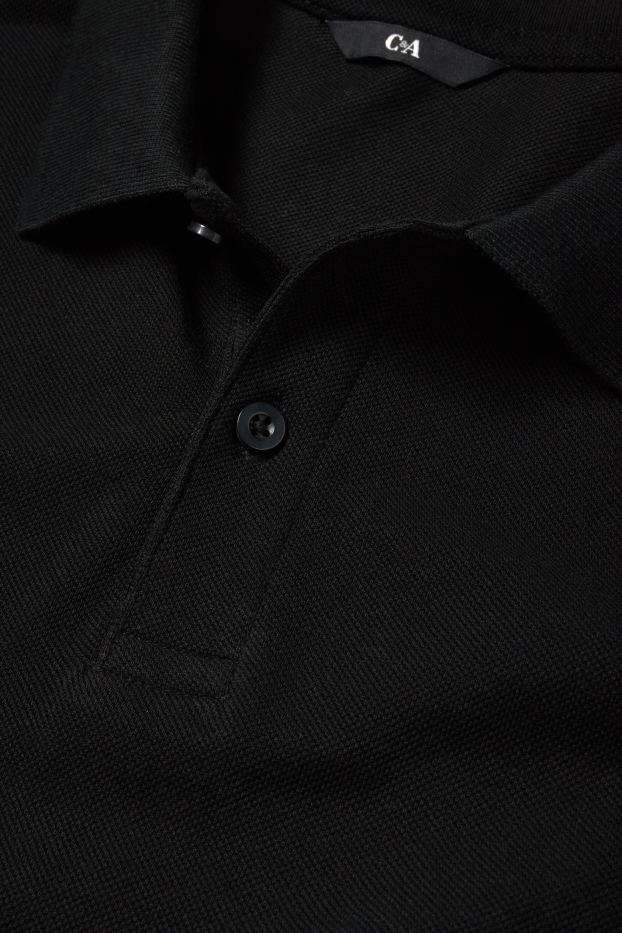 Bărbați - Multipack 2 buc. - tricou polo - regular fit - negru