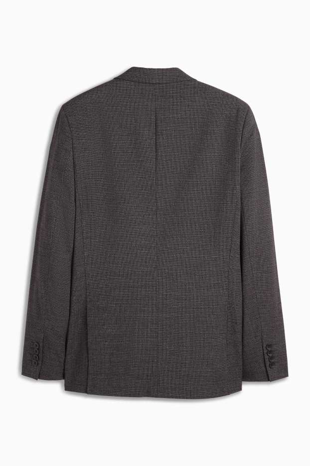 Bărbați - Sacou modular - slim fit - Flex - LYCRA® - gri închis