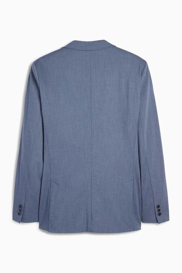 Bărbați - Sacou modular - slim fit - Flex - albastru