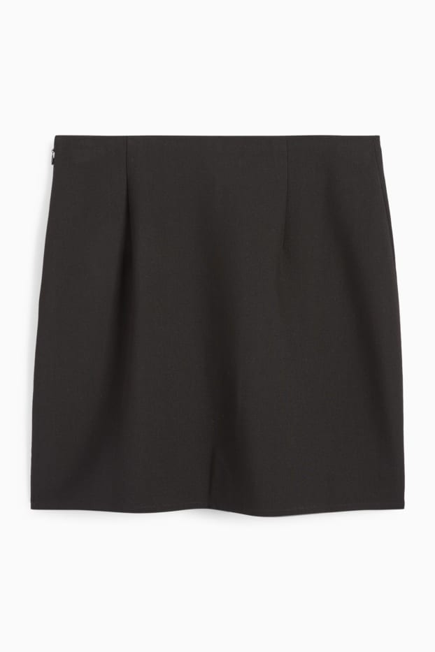 Femei - Fustă mini - negru