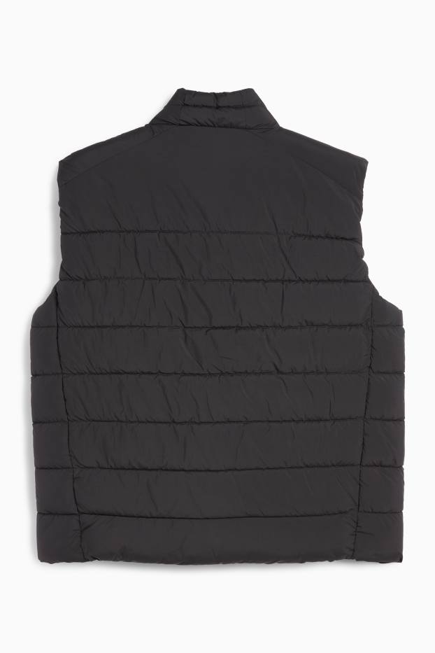 Bărbați - Vestă matlasată - negru