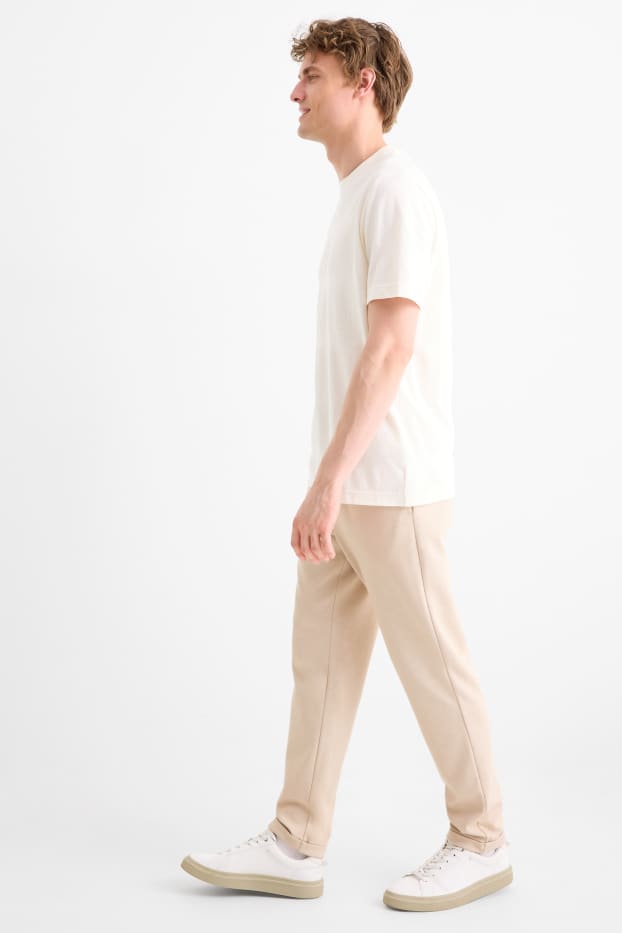 Bărbați - Pantaloni de trening - bej deschis