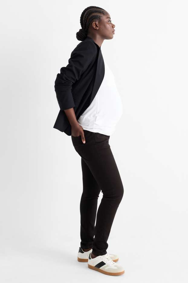 Femei - Jeans gravide - skinny jeans - LYCRA® - negru