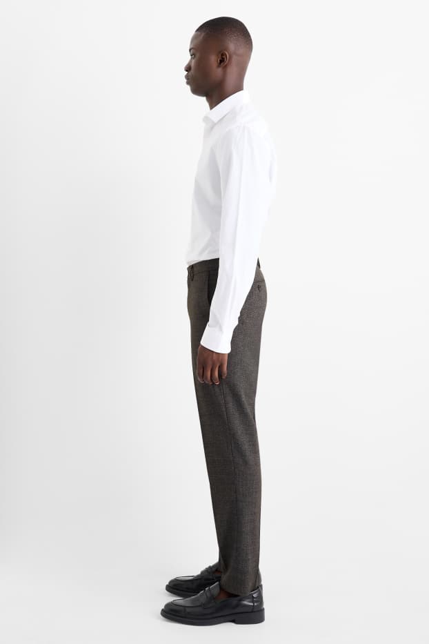 Bărbați - Pantaloni modulari - slim fit - Flex - LYCRA® - gri închis