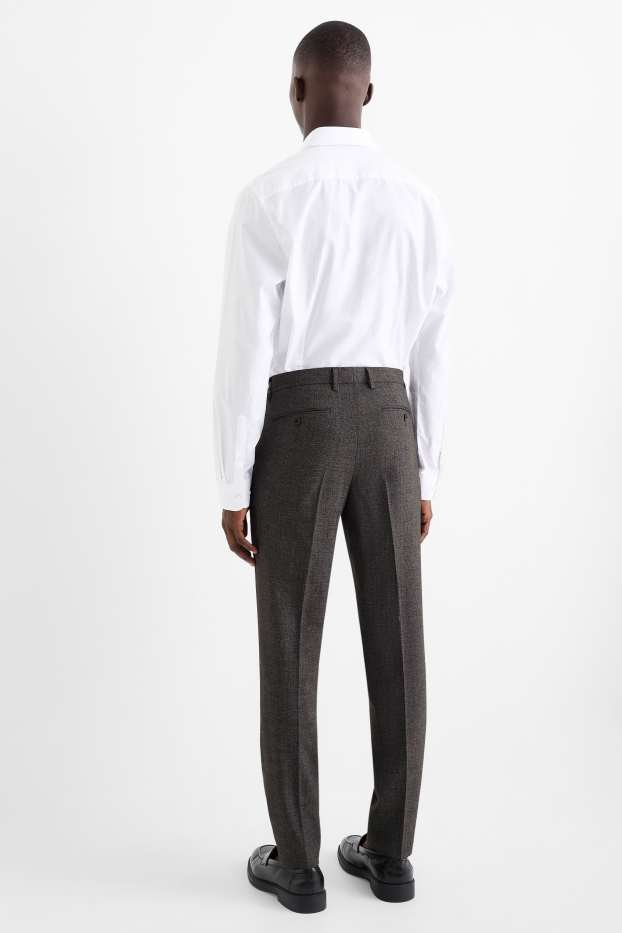 Bărbați - Pantaloni modulari - slim fit - Flex - LYCRA® - gri închis