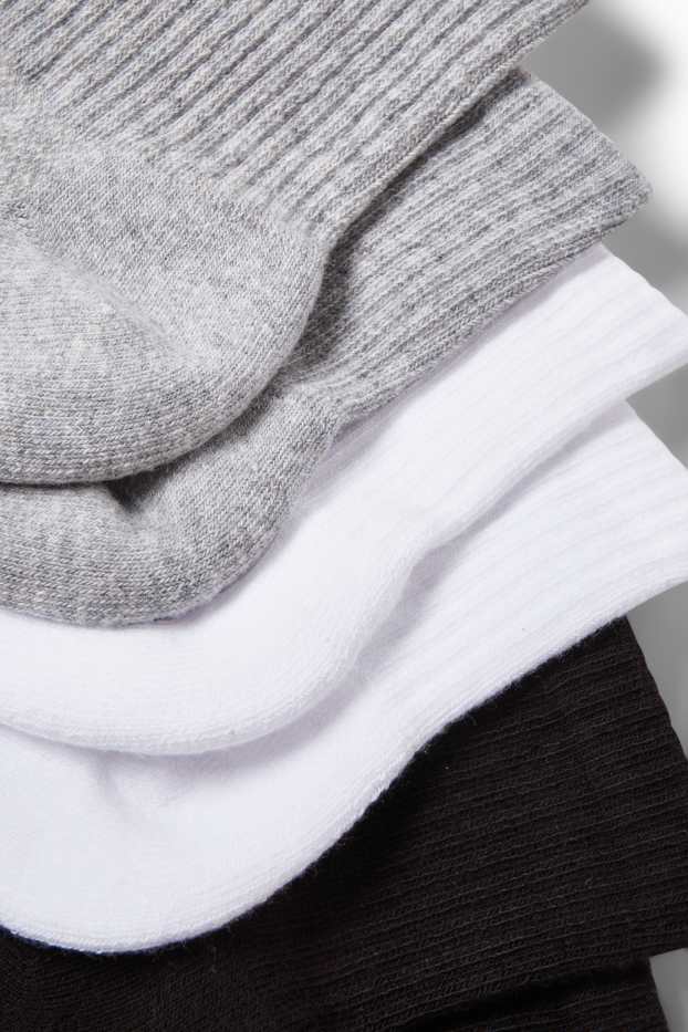 Dámské - Multipack 3 ks - ponožky do tenisek - černá