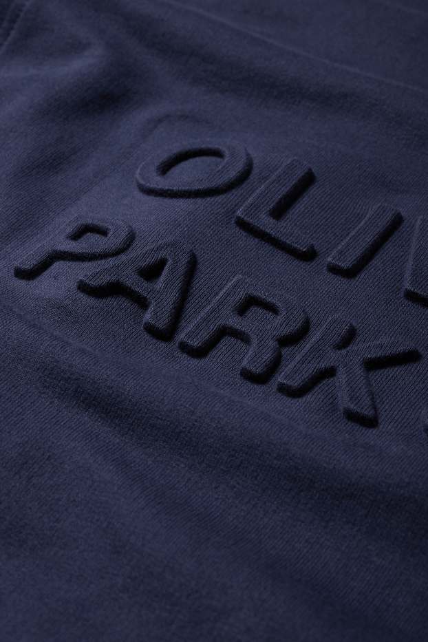 Bărbați - Tricou - relaxed fit - albastru închis