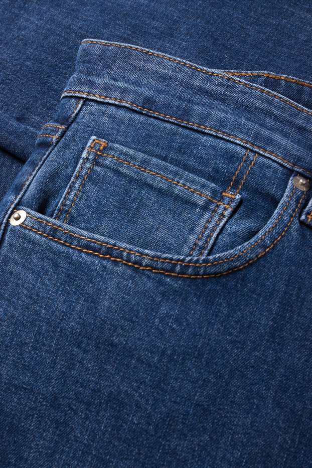 Bărbați - Straight jeans - LYCRA® - denim-albastru