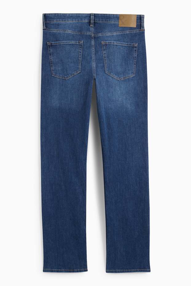 Bărbați - Straight jeans - LYCRA® - denim-albastru