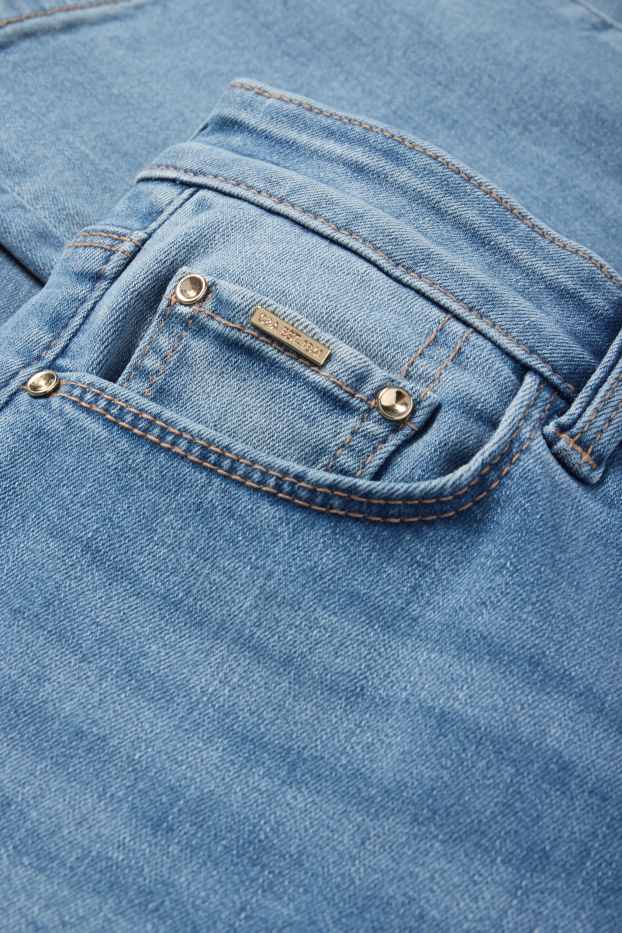 Femei - Bootcut jeans - talie medie - jeans modelatori - LYCRA® - denim-albastru deschis