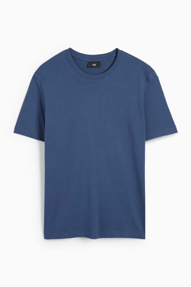 Herren - T-Shirt - Regular Fit - dunkelblau