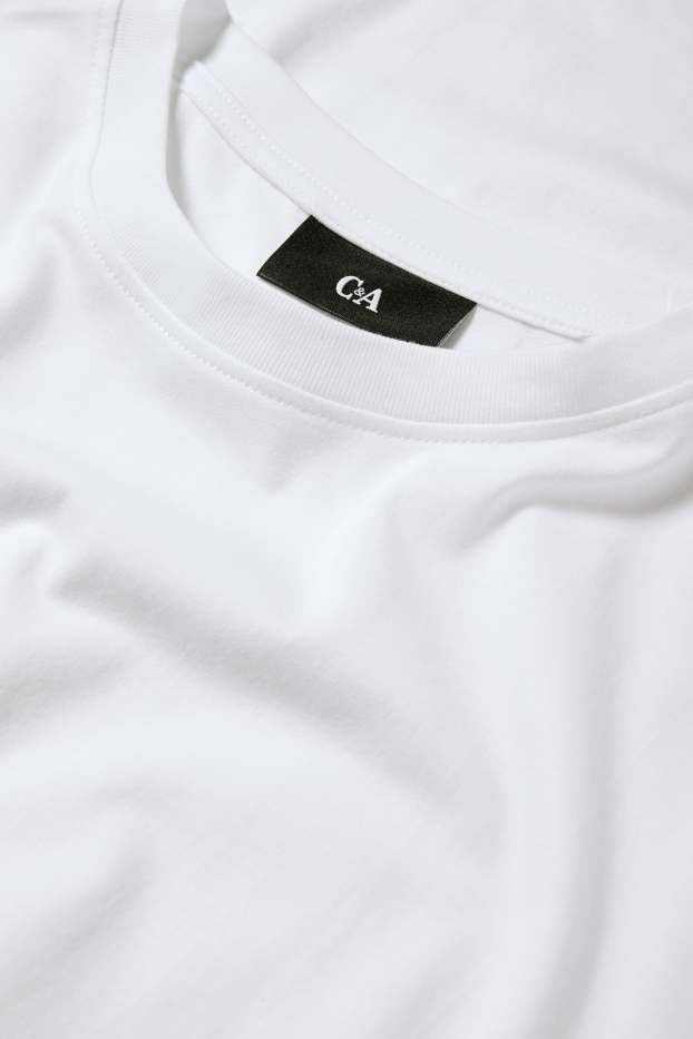 Bărbați - Tricou - regular fit - alb