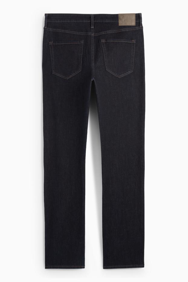 Bărbați - Straight jeans - LYCRA® - denim-albastru închis