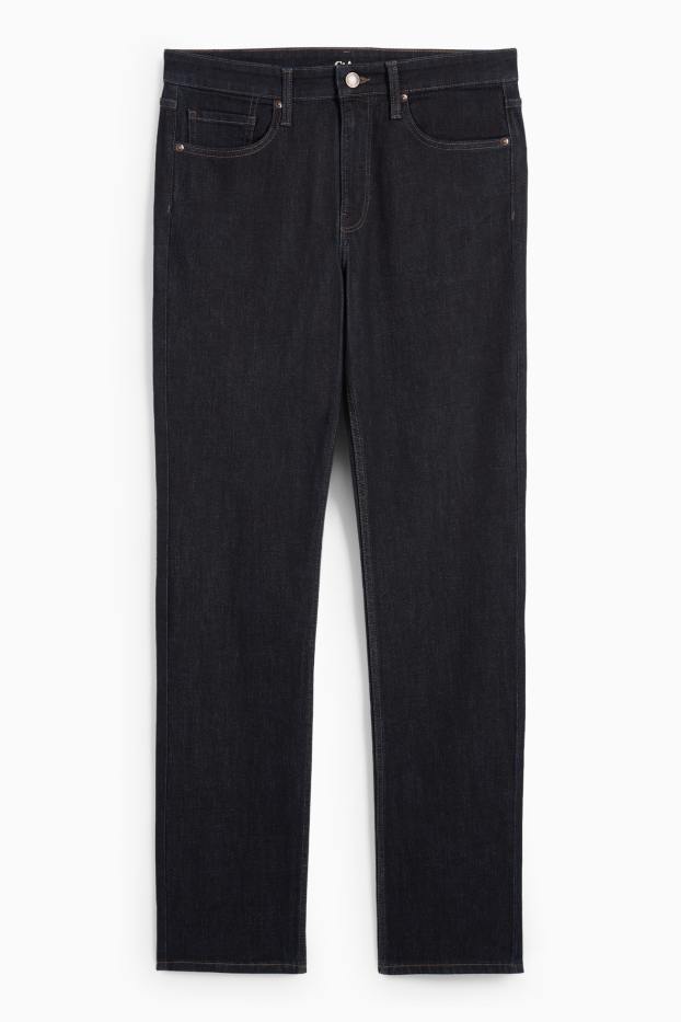 Bărbați - Straight jeans - LYCRA® - denim-albastru închis