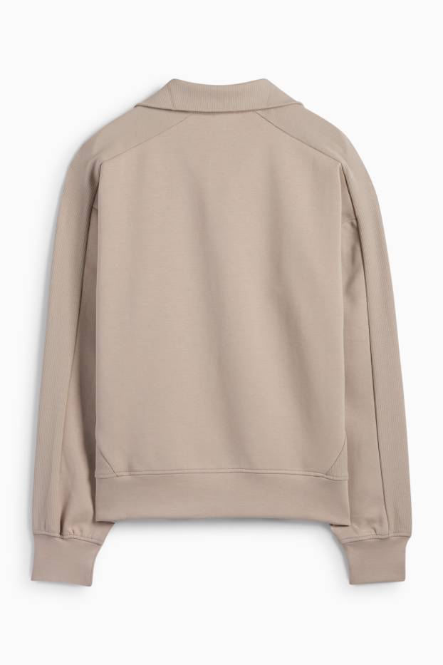 Dámské - Mikina  - světle béžová