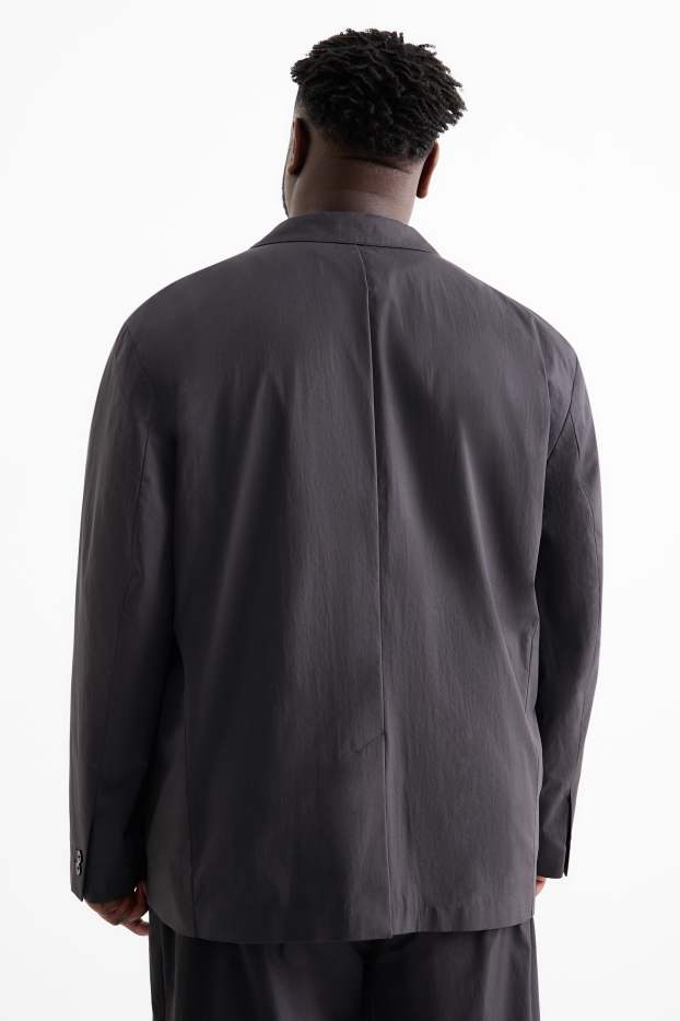 Bărbați - Sacou modular - regular fit - gri închis