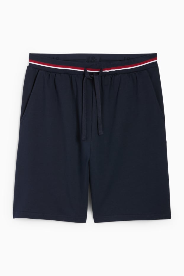 Bărbați - Pantaloni de pijama - albastru închis