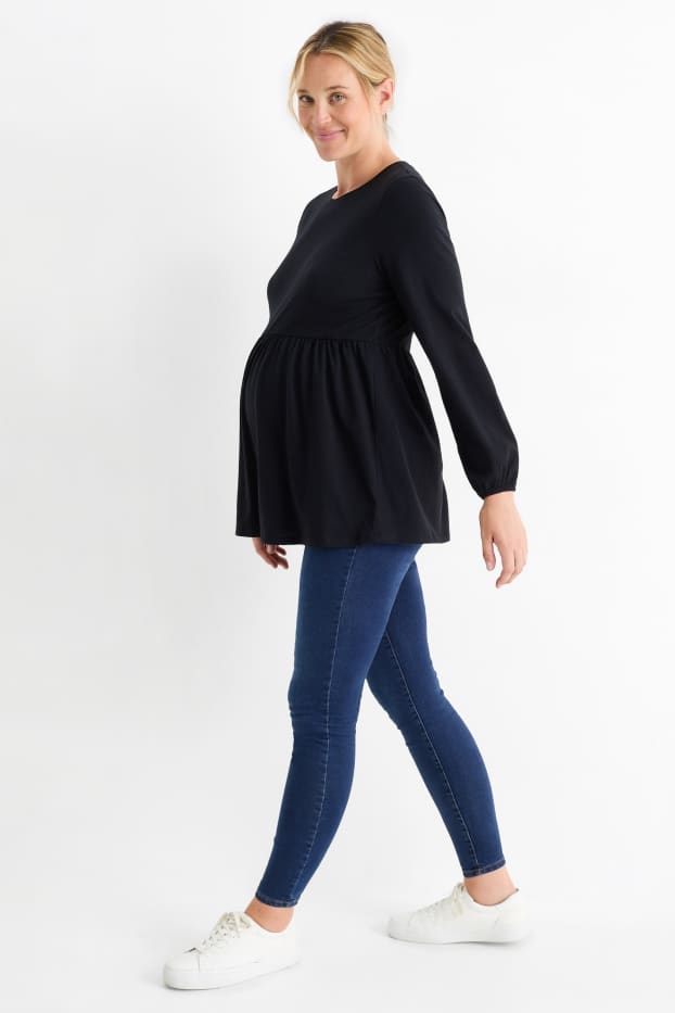 Women - Maternity jeans - skinny jeans - denim-dark blue