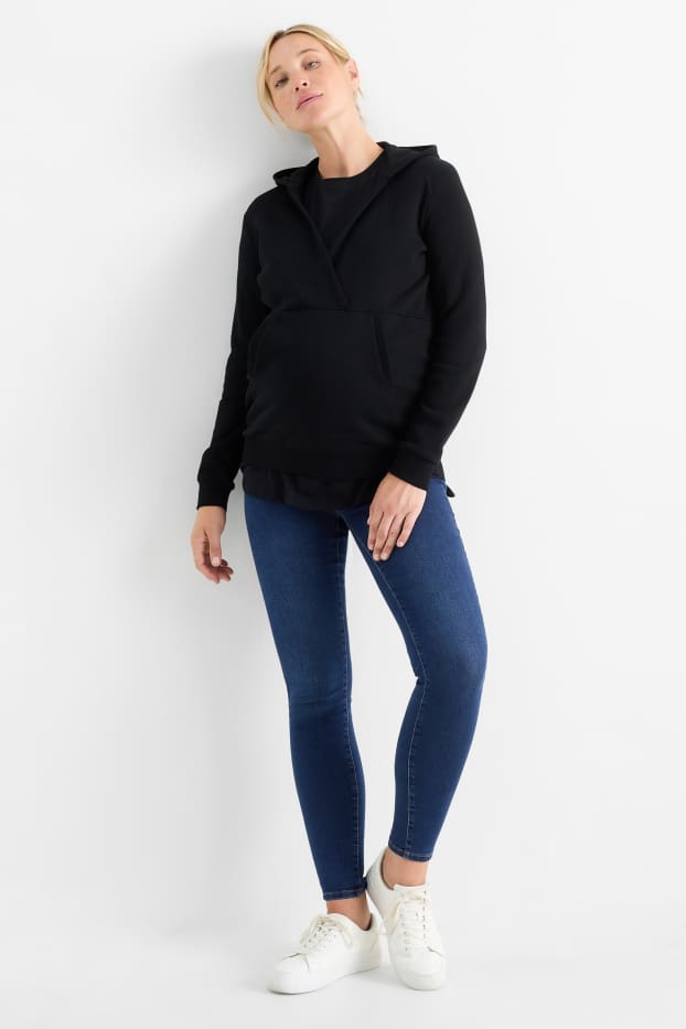 Women - Maternity jeans - skinny jeans - denim-dark blue