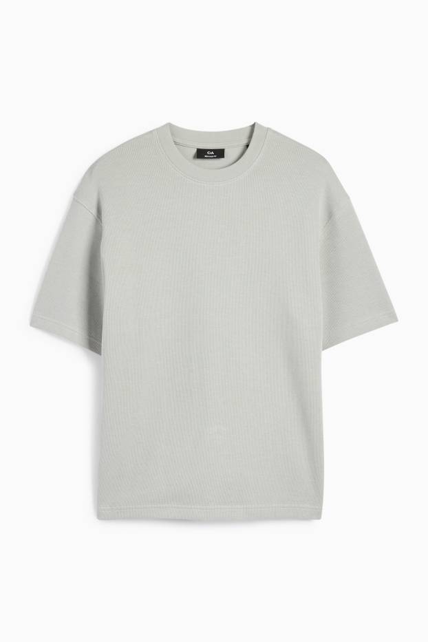 Bărbați - Tricou - relaxed fit - gri