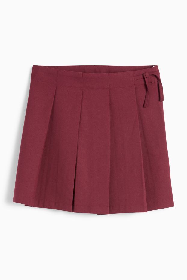 Copii - Fete - Fustă - bordo