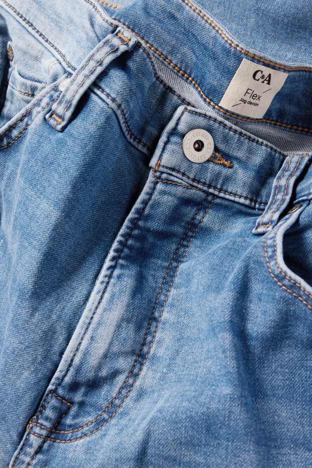Bărbați - Straight jeans - Flex jog denim - LYCRA® - denim-albastru