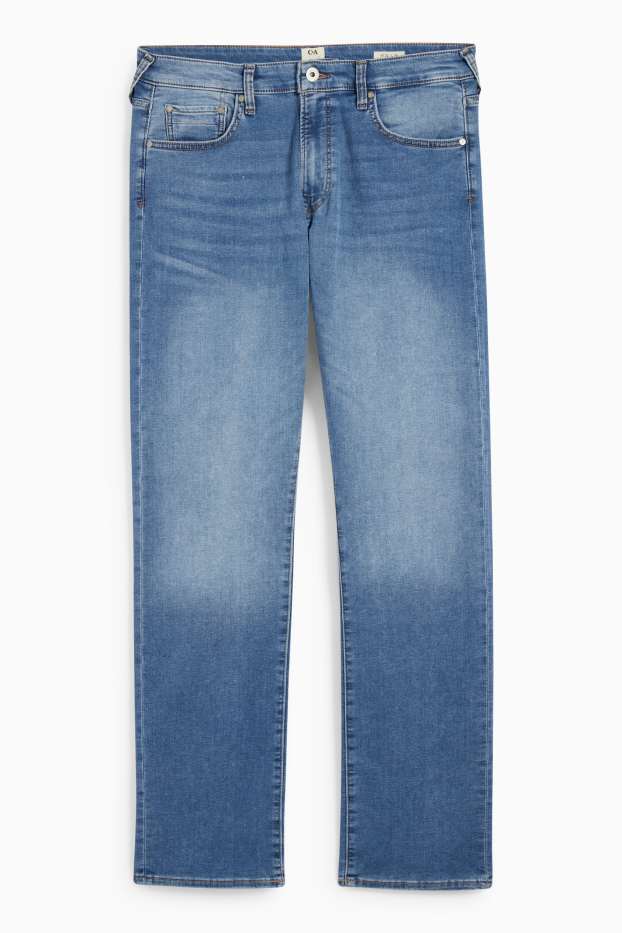 Bărbați - Straight jeans - Flex jog denim - LYCRA® - denim-albastru