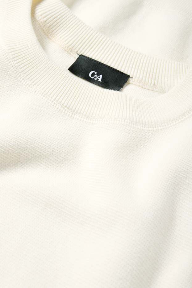 Men - Jumper - cremewhite