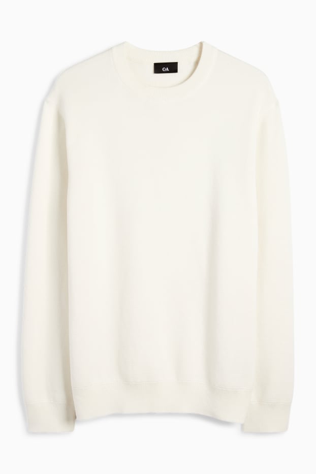 Men - Jumper - cremewhite
