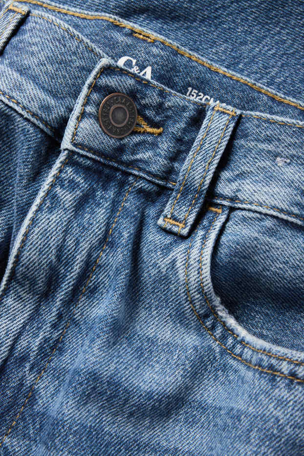 Copii - Băieți - Baggy jeans - denim-albastru