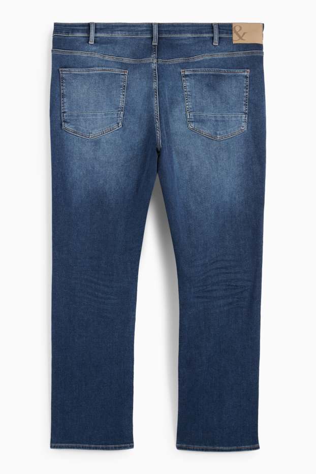 Bărbați - Slim jeans - Flex jog denim - LYCRA® - denim-albastru închis