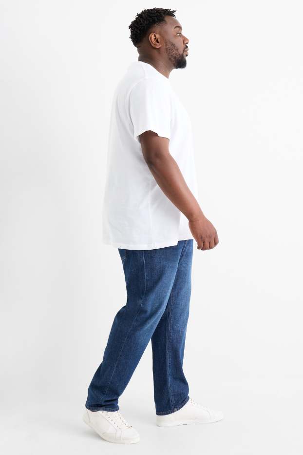 Bărbați - Regular jeans - LYCRA® - denim-albastru închis
