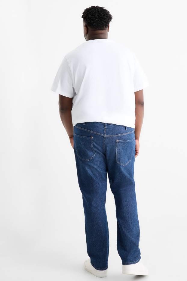 Bărbați - Regular jeans - LYCRA® - denim-albastru închis