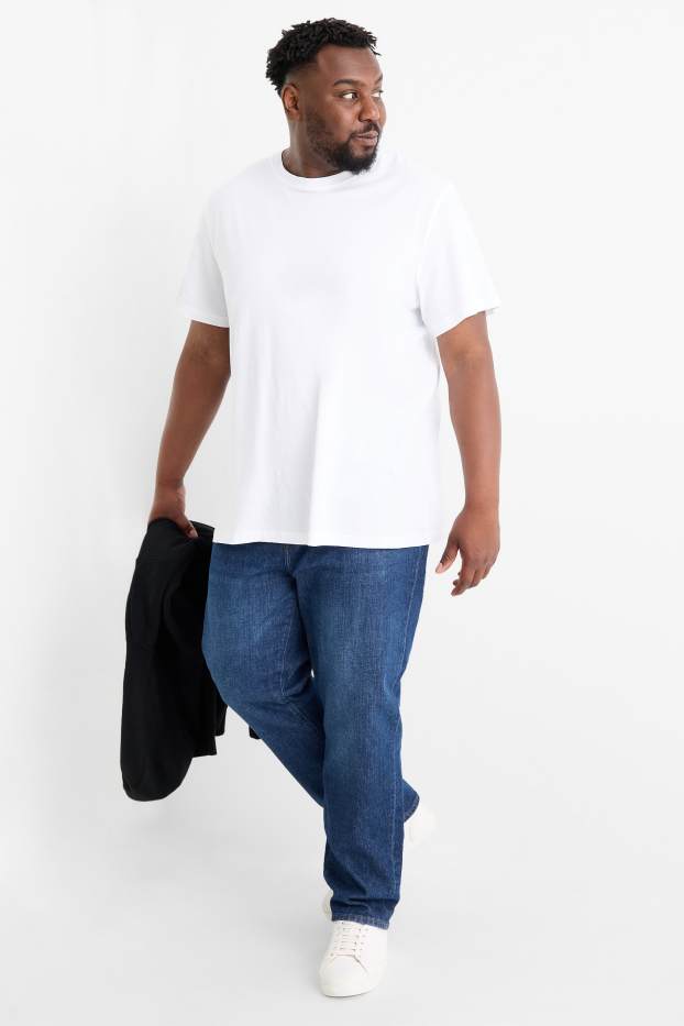 Bărbați - Regular jeans - LYCRA® - denim-albastru închis