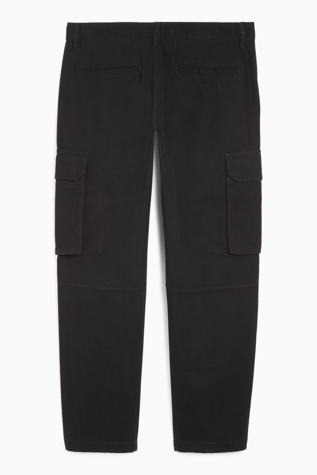 Bărbați - Pantaloni cargo - negru