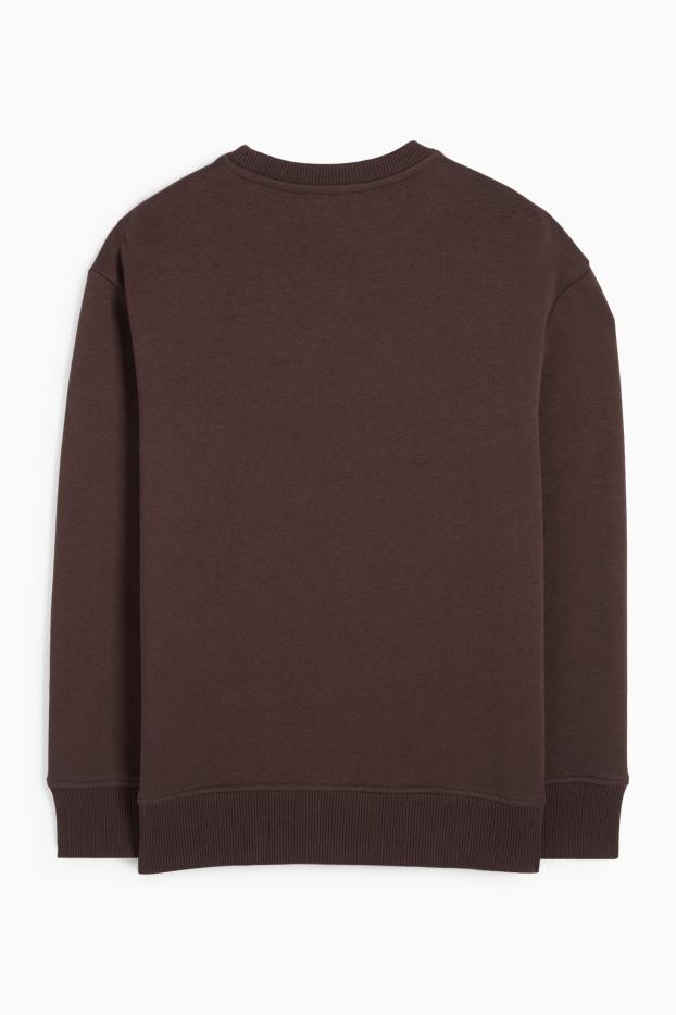 Enfants garçons - Skate Team - sweat - marron foncé