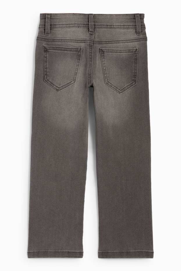 Copii - Băieți - Straight jeans - denim-gri