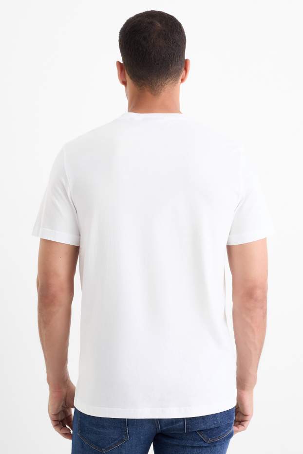 Bărbați - Tricou - regular fit - alb