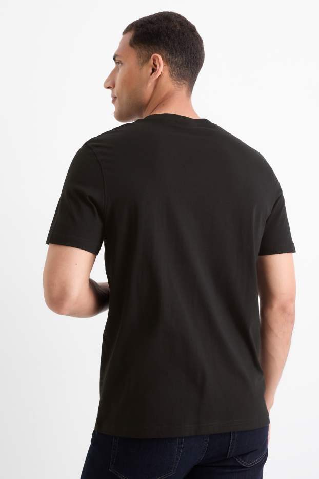 Bărbați - Tricou - regular fit - negru