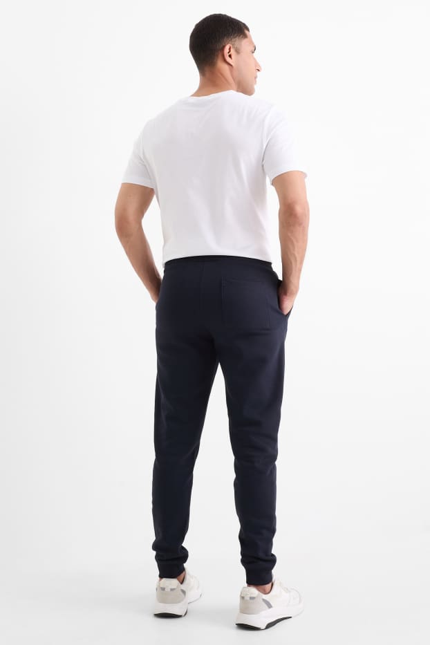 Bărbați - Pantaloni de trening - albastru închis