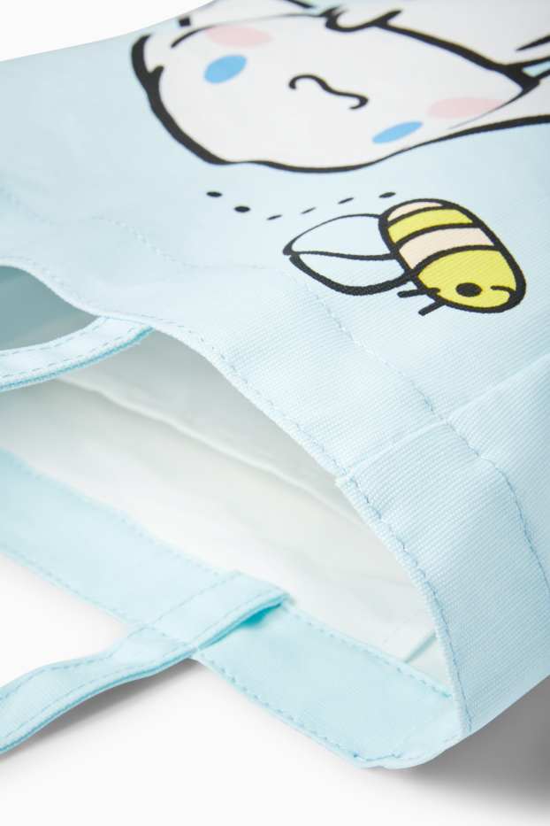 Copii - Fete - Cinnamoroll - geantă shopper - turcoaz deschis