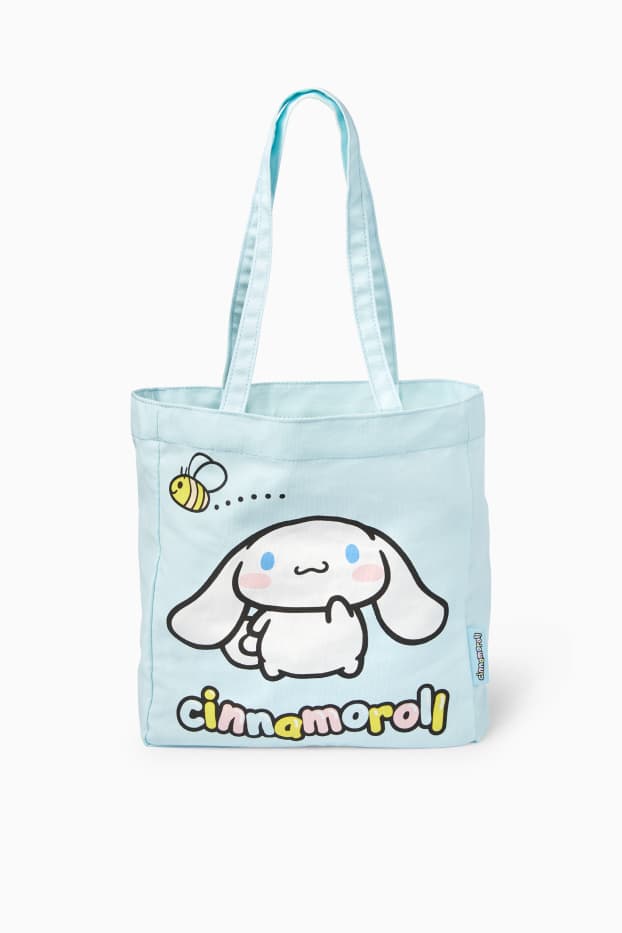 Copii - Fete - Cinnamoroll - geantă shopper - turcoaz deschis