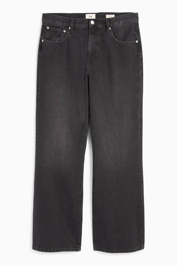 Bărbați - Bootcut jeans - denim-gri închis