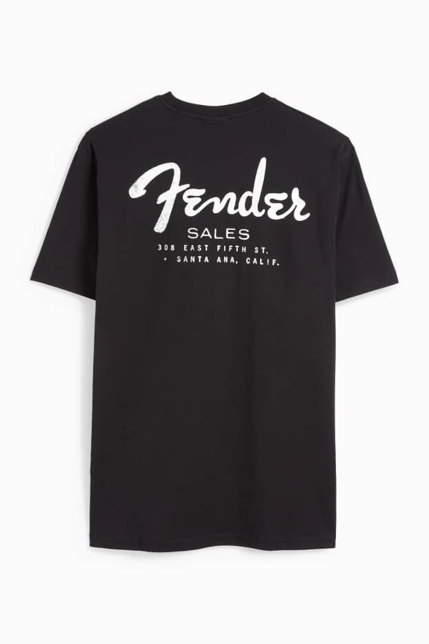 Bărbați - Tricou - regular fit - Fender - negru