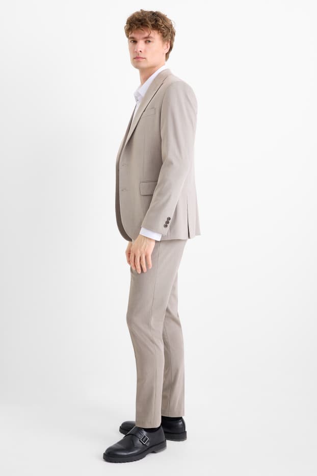 Bărbați - Pantaloni modulari - slim fit - Flex - gri