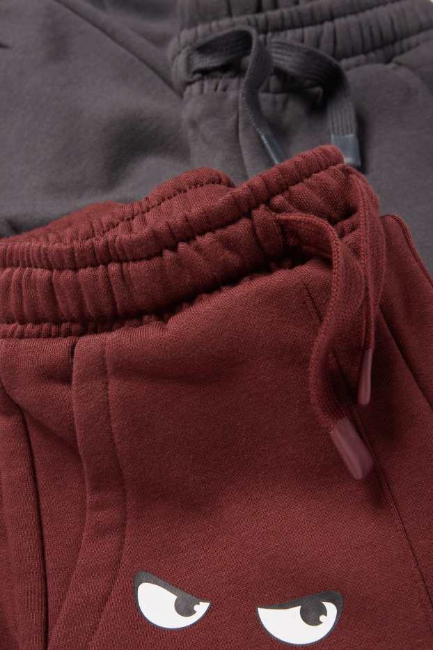 Copii - Băieți - Multipack 2 perechi - monstru - pantaloni de trening - maro